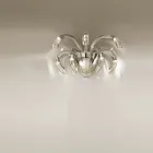 Llambë Muri Artizane në Xham dhe Metal venecian Prodhuar në Itali - Jason Viadurini