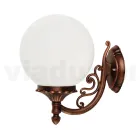 Aplikim me sferë akrilike dhe strukturë alumini të derdhur - Trovanero Viadurini