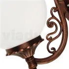 Aplikim me sferë akrilike dhe strukturë alumini të derdhur - Trovanero Viadurini