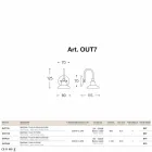 Dritë bashkëkohore në natyrë 1 Sprint i vogël Giulietta Viadurini