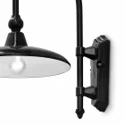 Llamba muri e jashtme prej alumini me dizajn klasik Prodhuar në Itali - Campobasso Viadurini