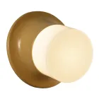 Llambë muri në natyrë në Majolica dhe xhami të fryrë të prodhuar në Itali - Toscot Swinger Viadurini