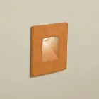 Llambë katrore në natyrë katrore, Sheshi terrakote me ngjyrë - Toscot Viadurini