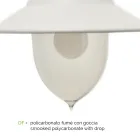 Llambë muri e jashtme në stilin e cilësisë së mirë në alumin Prodhuar në Itali - Cassandra Viadurini