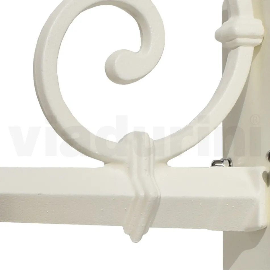 Llambë muri Vintage Outdoor në Alumin dhe Tunxh Prodhuar në Itali - Adela Viadurini