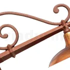 Llambë muri Vintage Outdoor në Alumin dhe Tunxh Prodhuar në Itali - Adela Viadurini