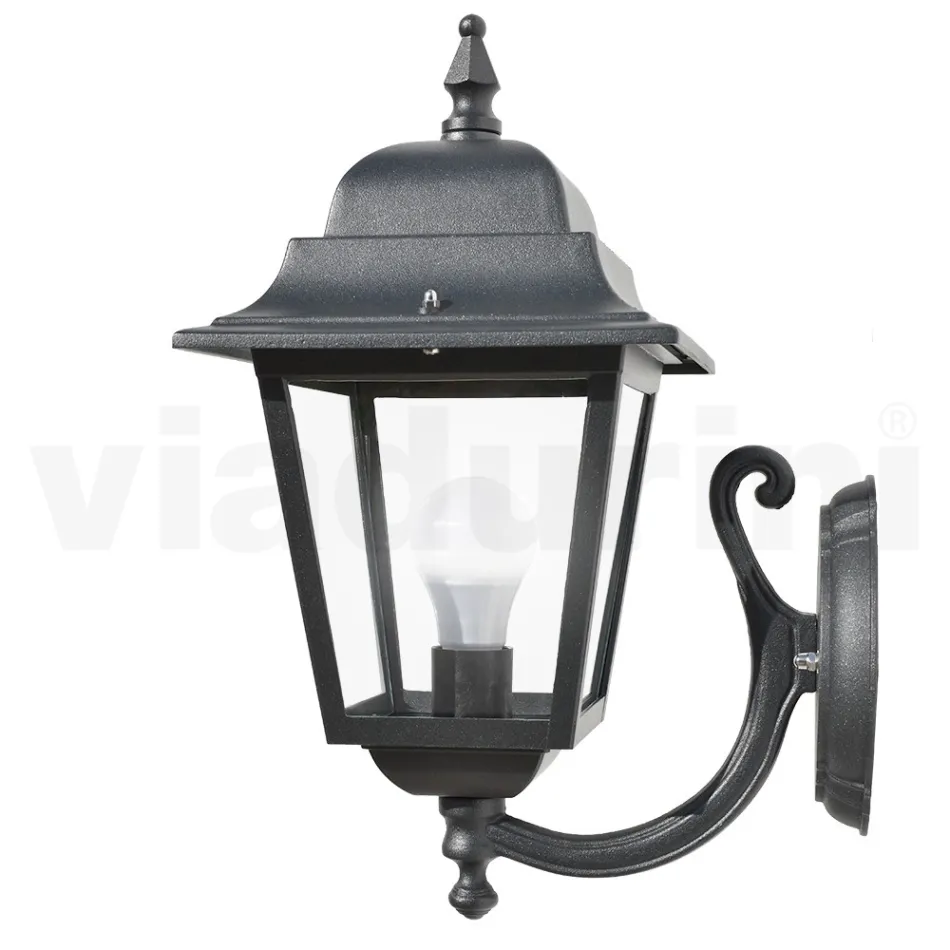 Garden Applique në Alumin dhe Xham Transparent Prodhuar në Itali - Scintilla Viadurini