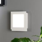 Llambë Muri LED në Metal me Difuzor Akrilik - Giovanni Viadurini