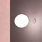 Drita e murit prej xhami veneciane me fryrje me dorë - borë Viadurini