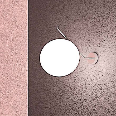 Drita e murit prej xhami veneciane me fryrje me dorë - borë Viadurini