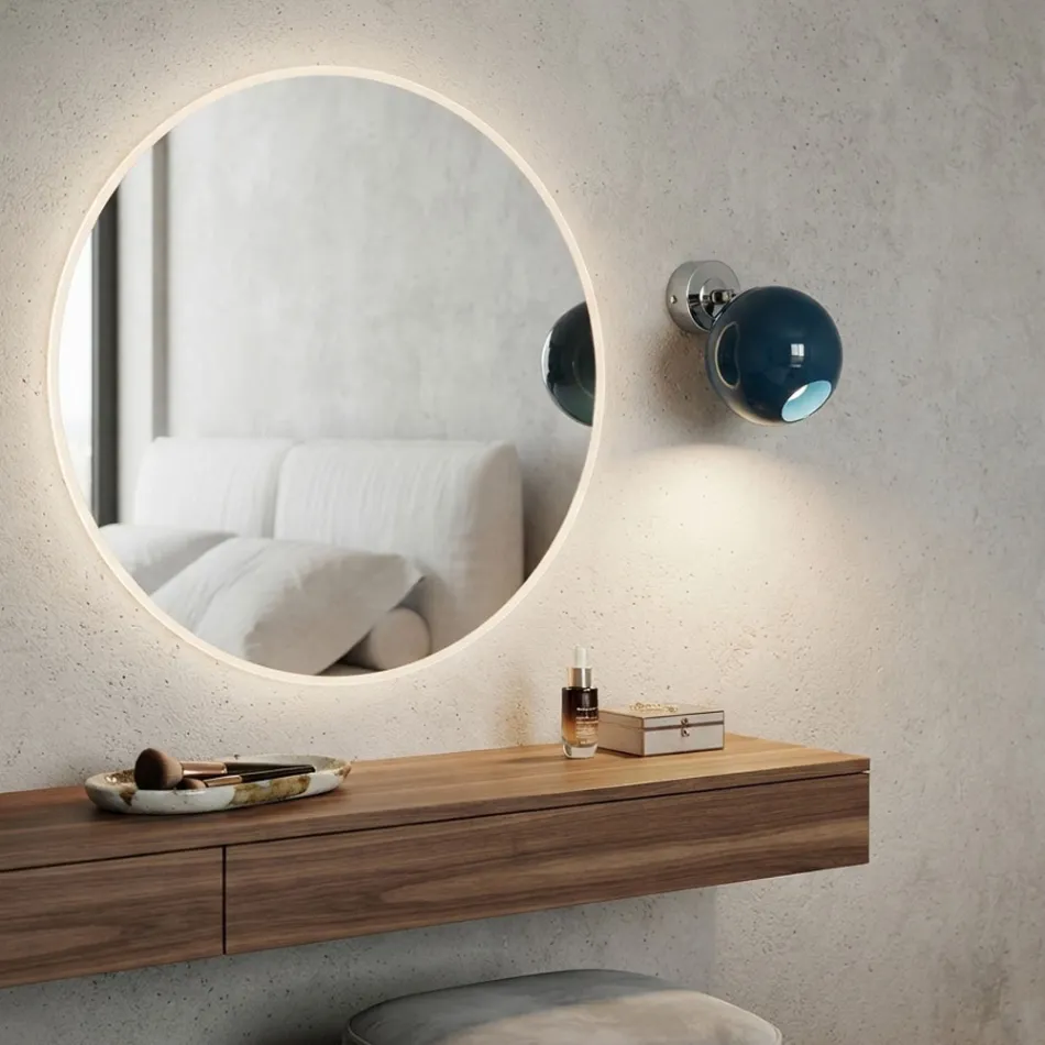 Lumira - Skocë e vogël muri prej qelqi venecian e prodhuar në Itali Viadurini