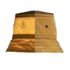 Llambë muri në alumin dhe poliestër e prodhuar në Itali - kryqëzim Toskot Viadurini