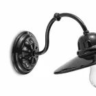 Llambë në mur qeramik me shkëlqim Ferroluce Retro Viadurini