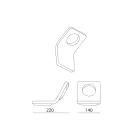 Llambë muri në Majolica të lustruar Toskane Prodhuar në Itali - Toscot Vivaldi Viadurini