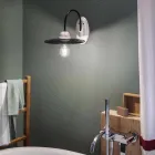 Sconce mur qeramike me dizajn fshatar bërë në Itali nga Ferroluce Viadurini