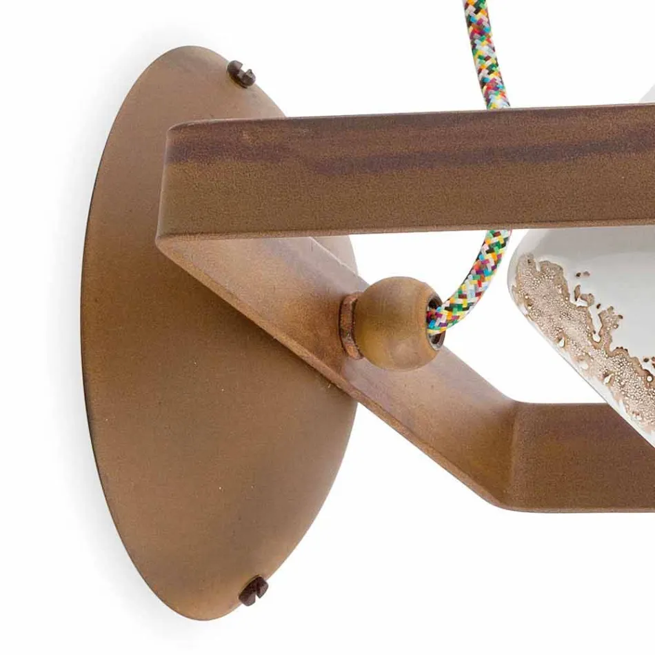 Qeramikë industriale dhe hekuri Julia në stilin e cilësisë së mirë Viadurini