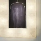 In-es.artdesign Lunar Bottle 2 llambë muri me dizajn modern në nebulit Viadurini