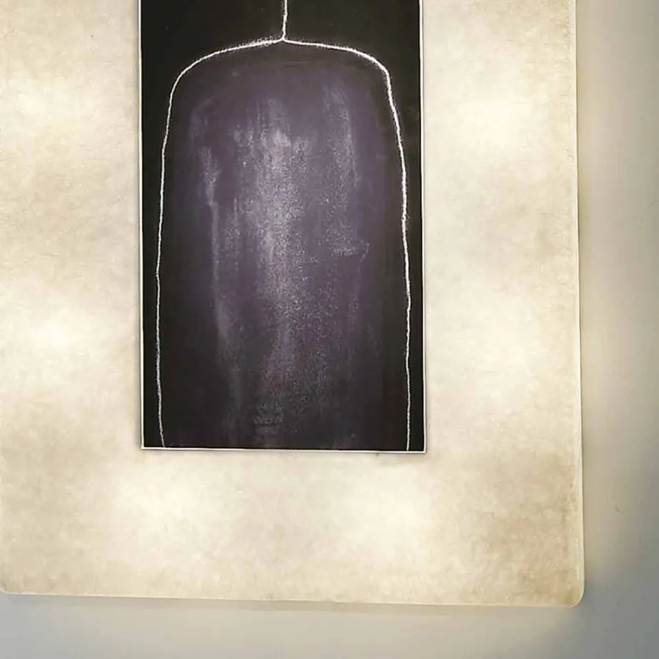 In-es.artdesign Lunar Bottle 2 llambë muri me dizajn modern në nebulit Viadurini