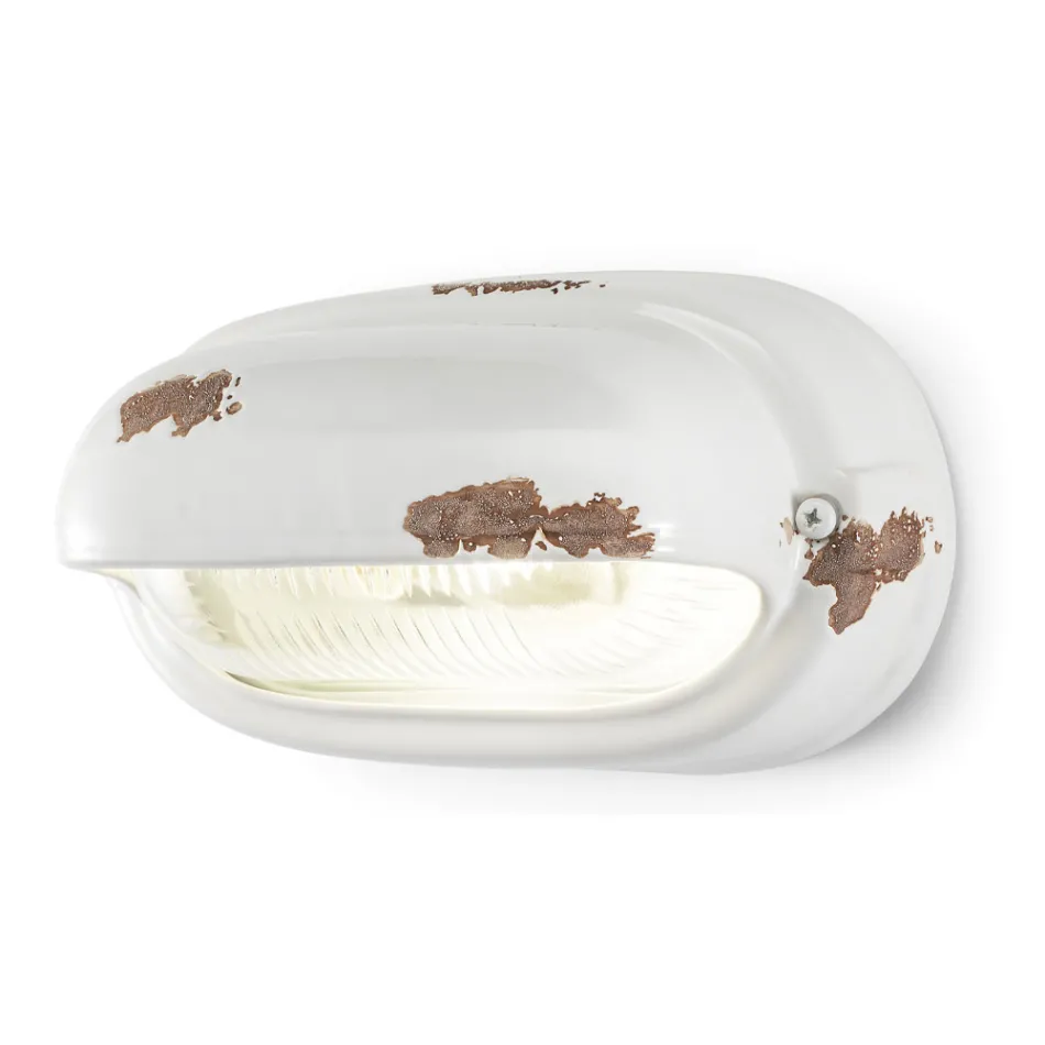 Aplikacion hekuri horizontal qeramike dhe industriale i punuar me dorë - Vintage Viadurini