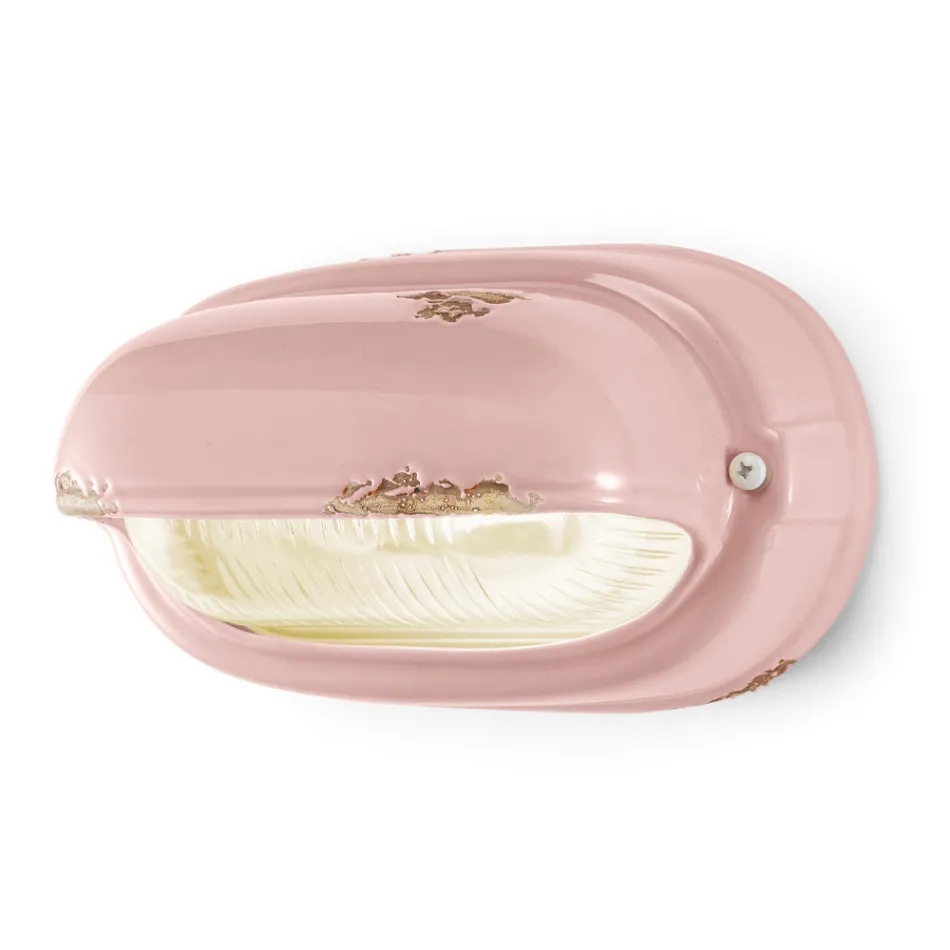 Aplikacion hekuri horizontal qeramike dhe industriale i punuar me dorë - Vintage Viadurini