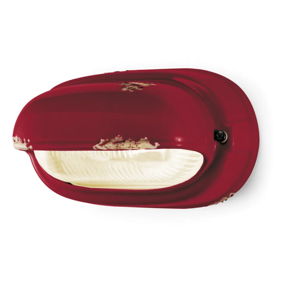 Aplikacion hekuri horizontal qeramike dhe industriale i punuar me dorë - Vintage Viadurini