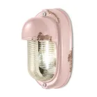 Llamba muri e punuar me dore qeramike dhe hekur Industrial vertikal - Vintage Viadurini