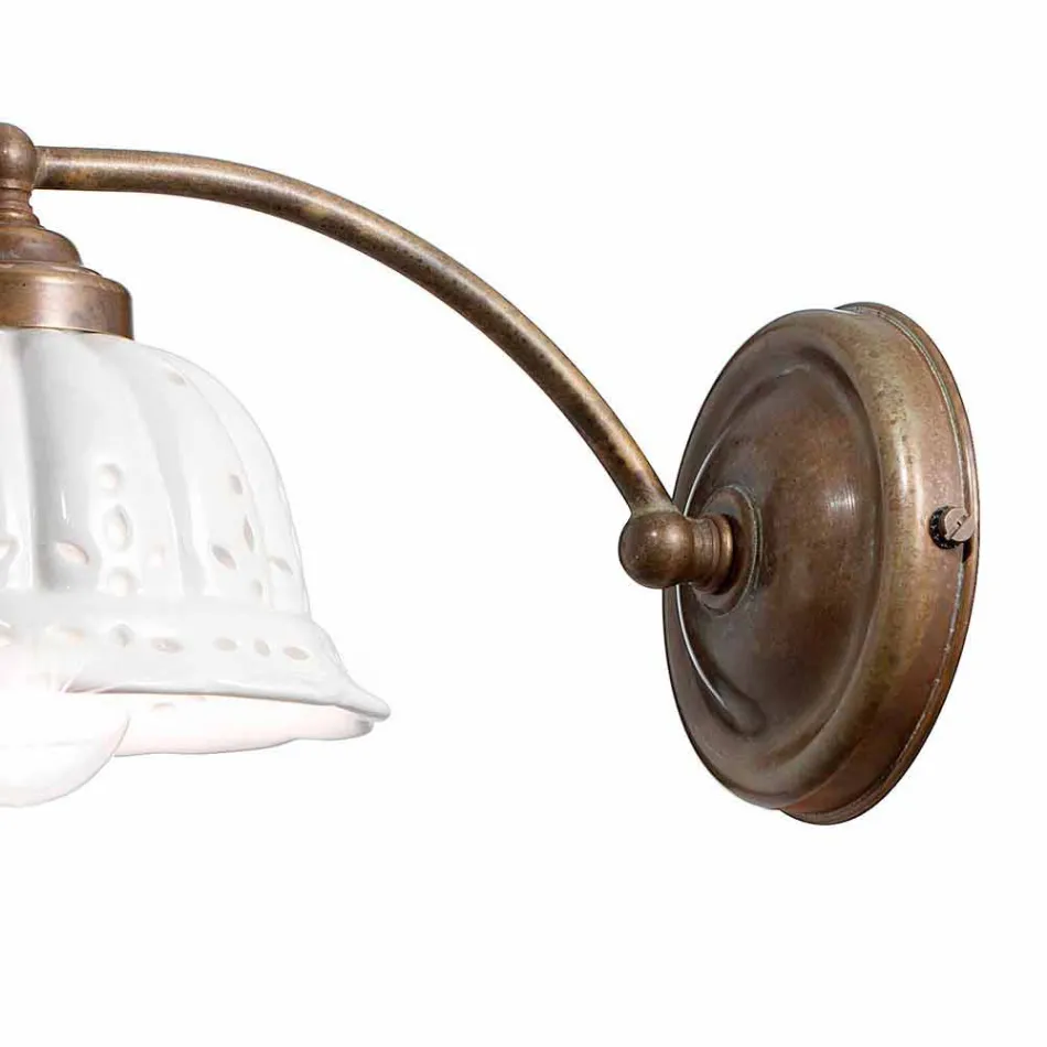 Qeramikë për aplikimin e artit nouveau aplikativ Anita Il Fanale Viadurini