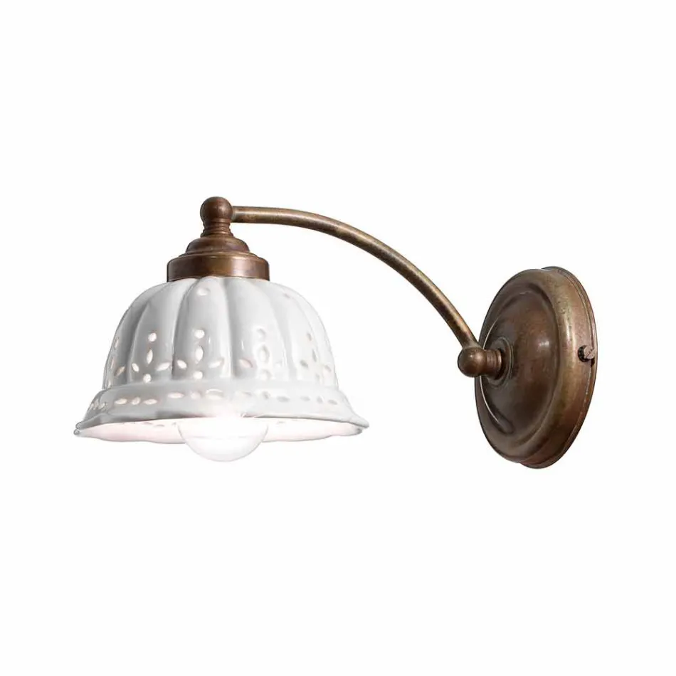 Qeramikë për aplikimin e artit nouveau aplikativ Anita Il Fanale Viadurini