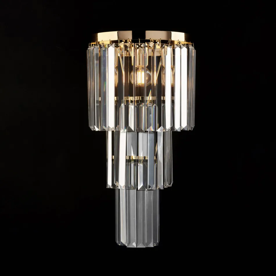 Aplikacion prej hekuri dhe ari me gurë të çmuar të prodhuar në Itali për dekorim të brendshëm - Vjenë Viadurini