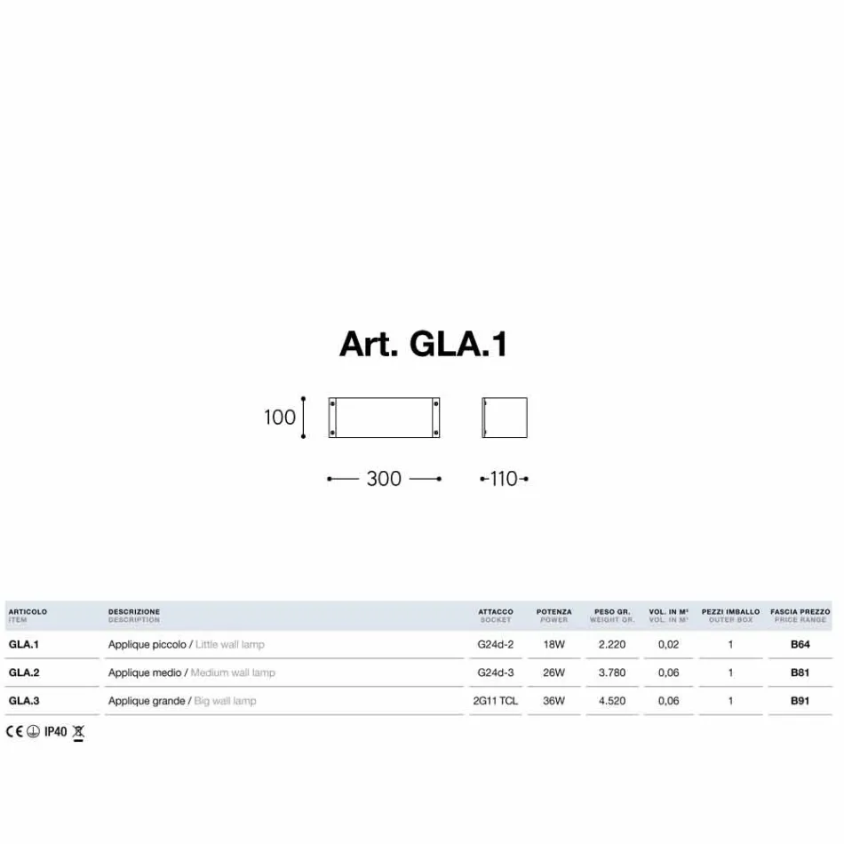 Guri i bardhë qeramik guri Glamour Aldo Bernardi Viadurini