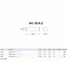 Guri i bardhë qeramik guri Glamour Aldo Bernardi Viadurini