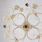 Llambë muri LED metalike kromi për ndriçim elegant dhe funksional – Fiore Viadurini