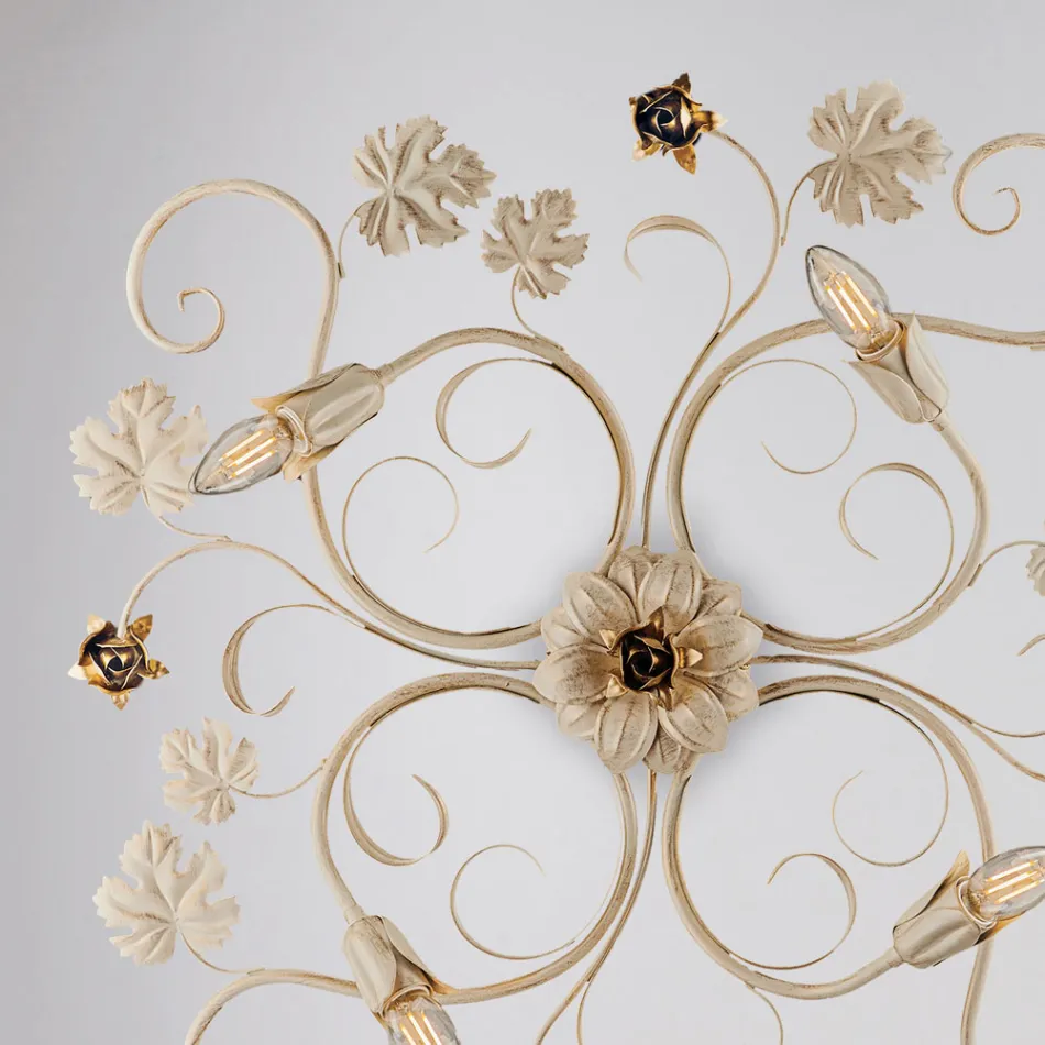 Llambë muri LED metalike kromi për ndriçim elegant dhe funksional – Fiore Viadurini