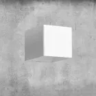 Llambë muri në bronz dhe gips të prodhuar në Itali - Cubetto Aldo Bernardi Viadurini