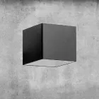 Llambë muri në bronz dhe gips të prodhuar në Itali - Cubetto Aldo Bernardi Viadurini