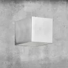 Llambë muri në bronz dhe gips të prodhuar në Itali - Cubetto Aldo Bernardi Viadurini