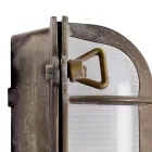 Llambë Muri Vintage prej Tunxhi me Opal/Xham Transparent - Sirenë Viadurini