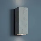 Smith - dritë muri LED në dritën Toscot në hartimin e enës prej balte H 24 cm Viadurini