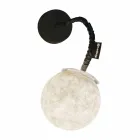 Dritë muri moderne In-es.artdesign Micro Luna Dritë muri në nebulit Viadurini