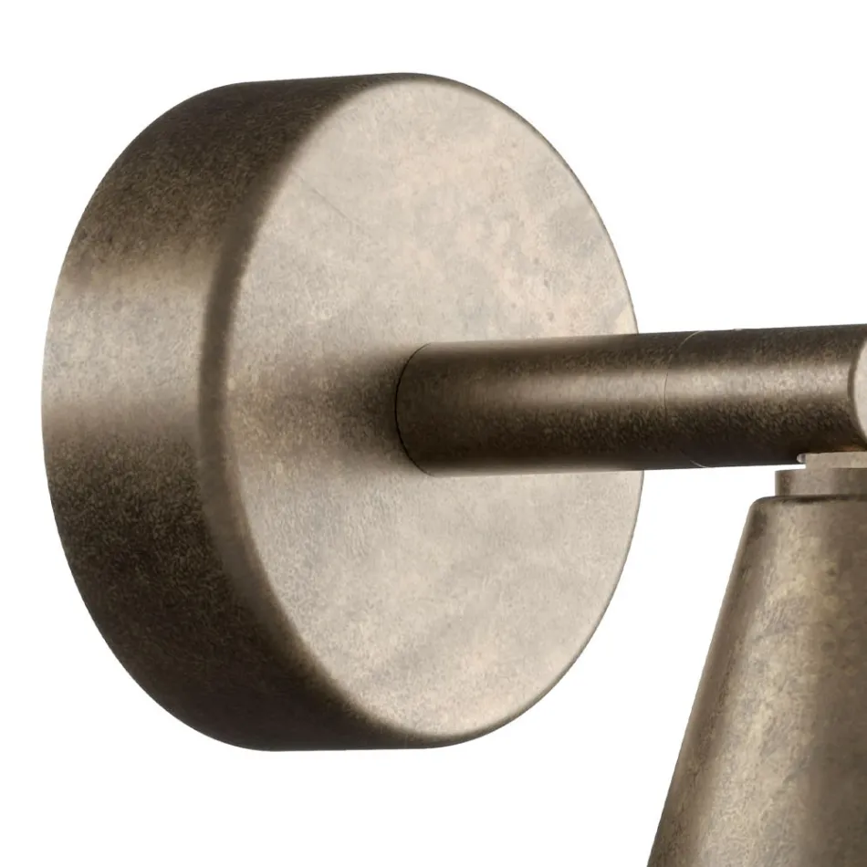 Dritë muri në natyrë në hekur dhe qelq Prodhuar në Itali - Me re Viadurini