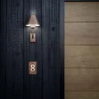 Drita e jashtme e murit në tunxh dhe bakër Prodhuar në Itali - Shpata Viadurini