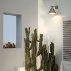 Drita e jashtme e murit në tunxh dhe qelq Prodhuar në Itali - Shi Viadurini