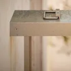 Drita e jashtme e murit në tunxh Prodhuar në Itali - me diell Viadurini