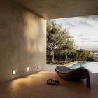 Tavolinë muri prej tunxhi katror me Detaje Opsionale - Varkë Viadurini