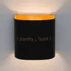 Llambë muri me dy ngjyra moderne In-es.artdesign Punto Luce Viadurini