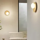 Dritë muri ose tavani prej alumini, metali dhe xhami të bardhë - Luma Viadurini