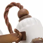 Aplikoni qendër të vëmendjes qeramike dhe metalike të rregullueshme Kendra Ferroluce Viadurini