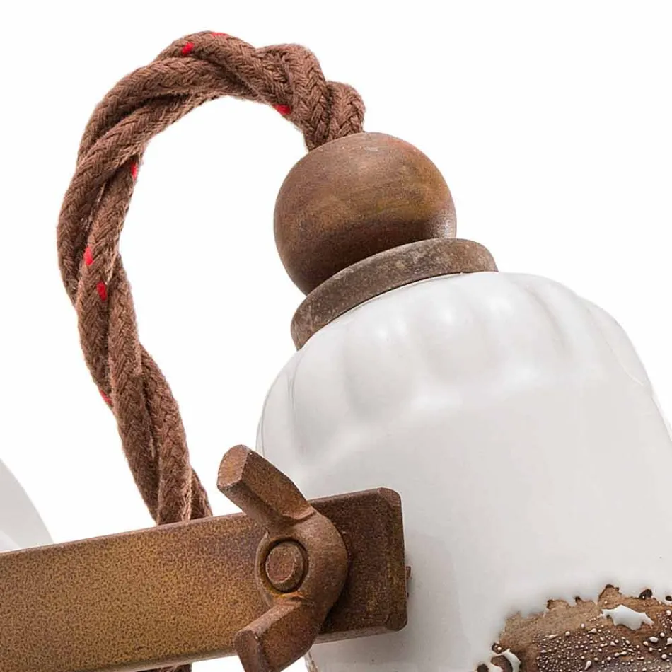 Aplikoni qendër të vëmendjes qeramike dhe metalike të rregullueshme Kendra Ferroluce Viadurini