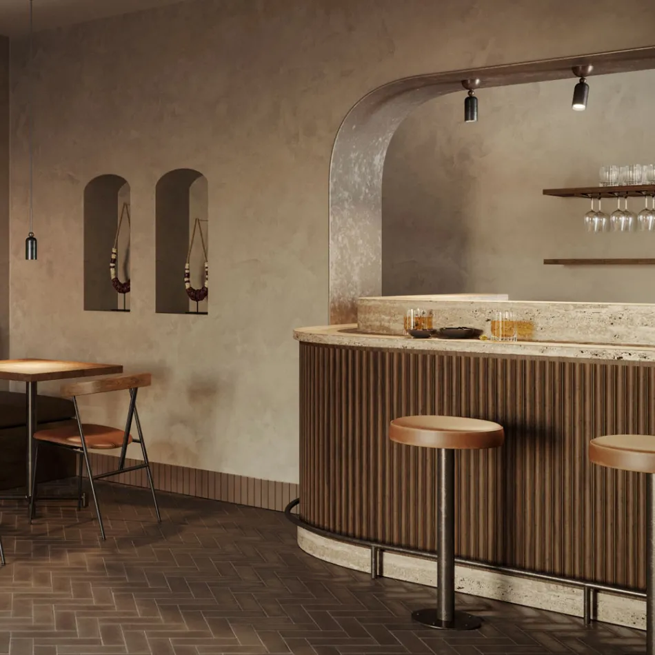 Dritë muri e rregullueshme në Marok dhe grafeni Made in Italy - Lady Viadurini