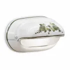 Llambë muri horizontale në natyrë me lule qeramike të lyera me dorë - Brindisi Viadurini